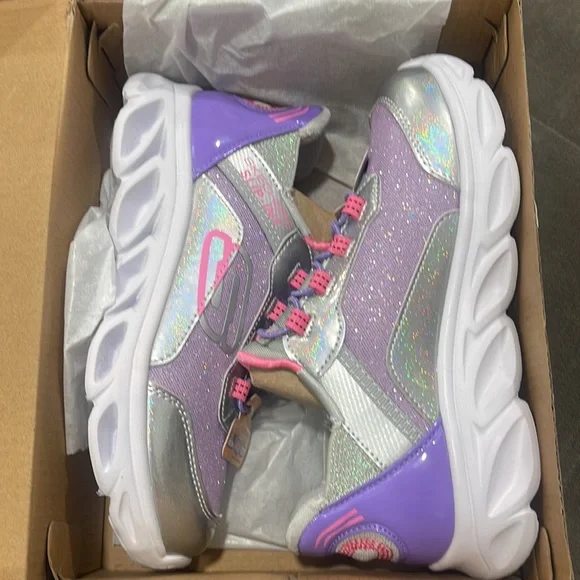 NIB GIRLS' SKECHERS FLEX GLIDE SLIP-INS RUNNING SHOES - Picture 7 of 8